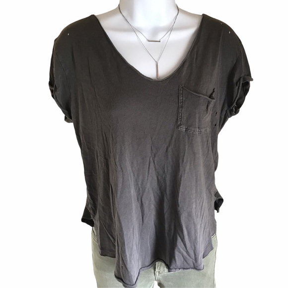 American Eagle Outfitters Tops - [American Eagle] Grey T-Shirt
